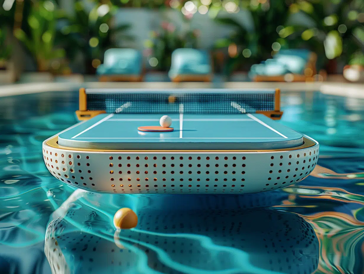 Table de ping pong flottante : choix, avantages et entretien