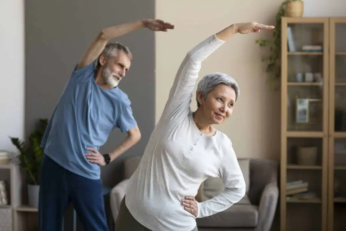 faire de l’exercice à domicile