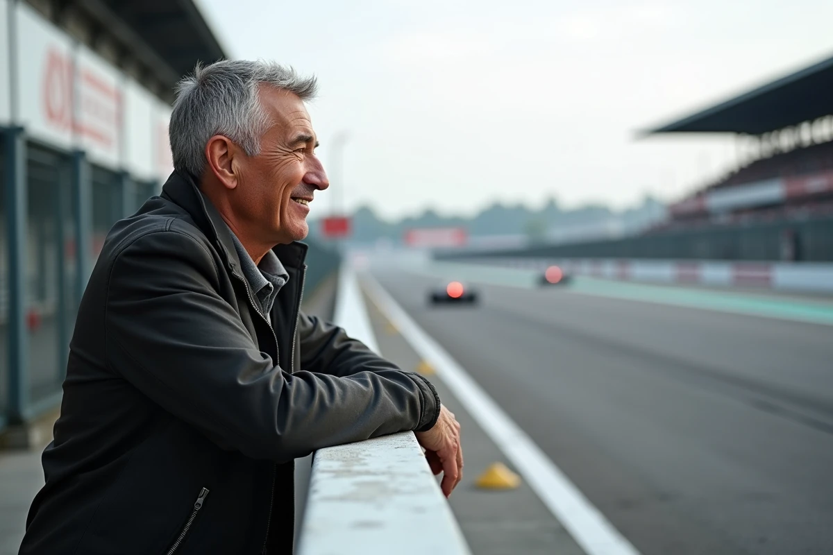 Homme pensif au bord d