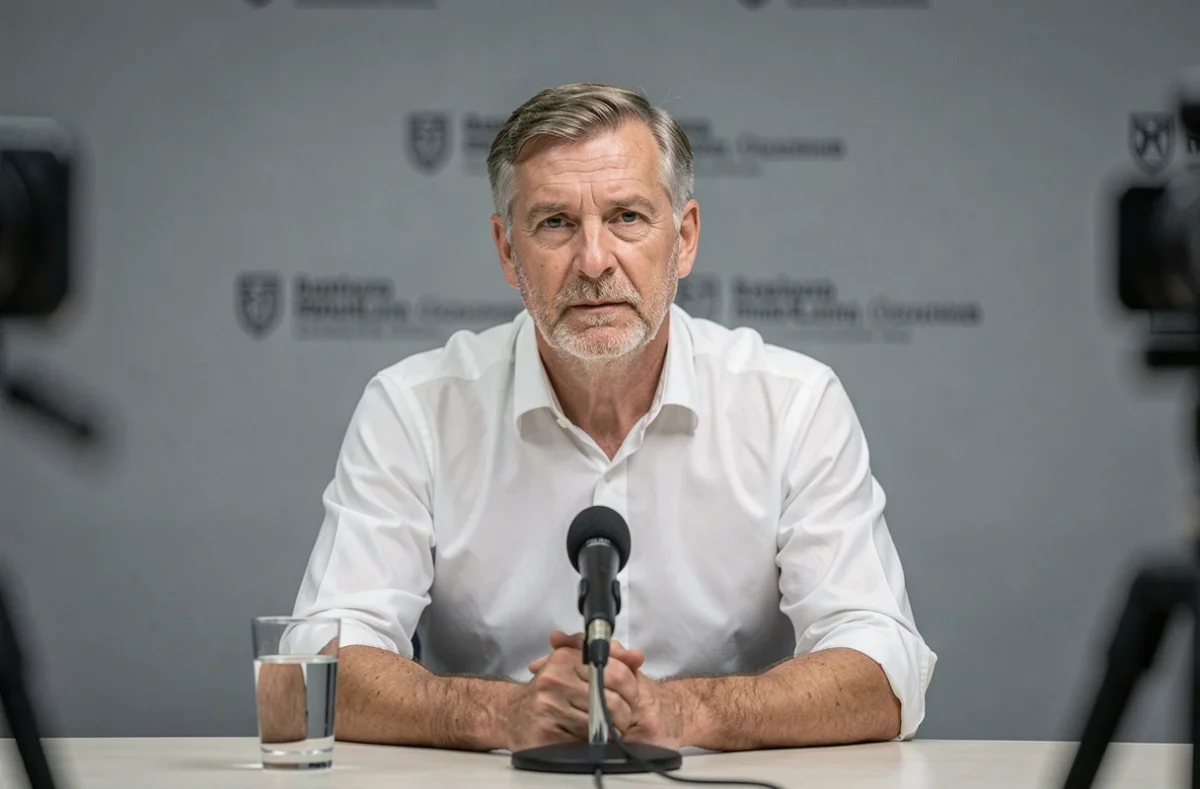 Ancien coéquipier de Lance Armstrong lors d'une conférence de presse en 2026, témoignant sur leur collaboration